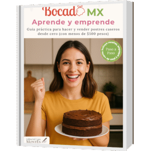 Aprende y emprende: Guía para hacer y vender postres caseros